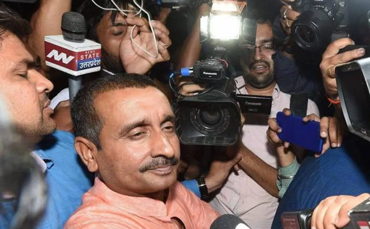 उन्नाव रेप केसः आरोपी बीजेपी विधायक कुलदीप को उन्नाव से सीतापुर जेल में किया गया शिफ्ट