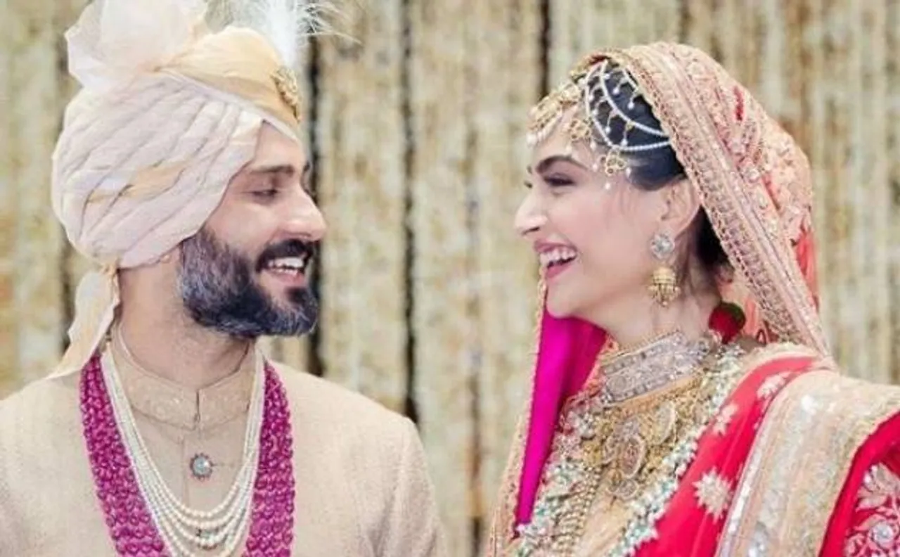 एक-दूजे के हुए सोनम कपूर और आनंद आहूजा, देखें तस्वीरें