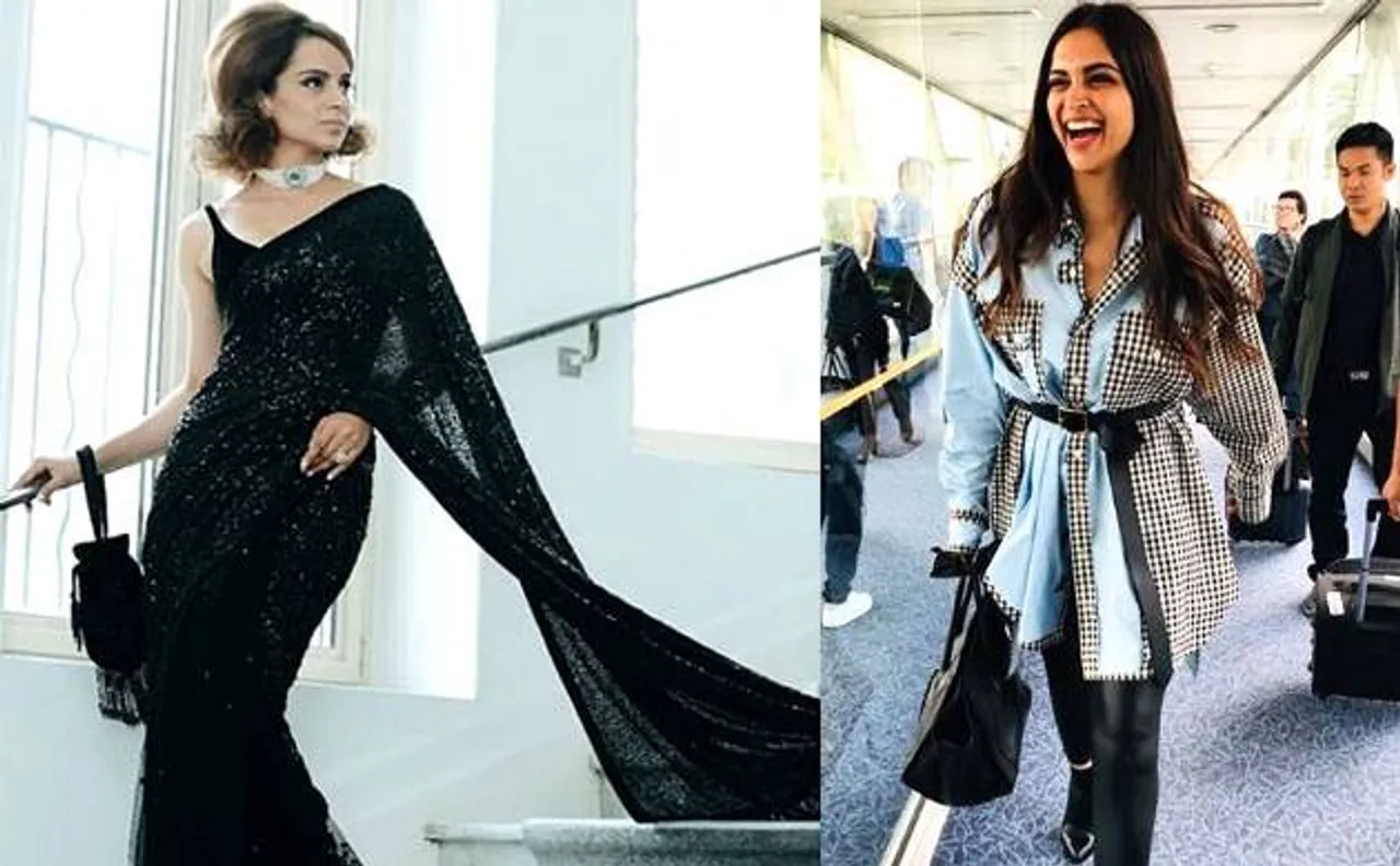 Cannes Film Festival में कंगना रनौत की पहली एंट्री, दीपिका पादुकोण भी फ्रांस पहुंची