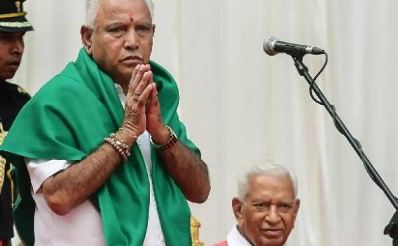 कर्नाटक: शपथ लेने के बाद बोले सीएम येदियुरप्पा, 100 फीसदी साबित करेंगे बहुमत