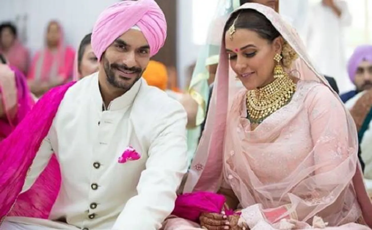 अपने से छोटे पति से शादी करने पर ट्रोल हुई नेहा धूपिया, ट्रोलर ने कह दी ये बड़ी बात