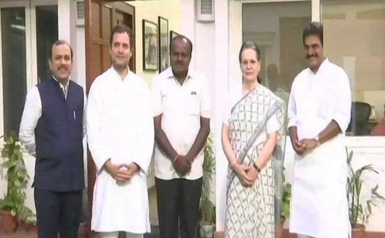 कुमारस्वामी के शपथ ग्रहण समारोह में शामिल होंगे सोनिया-राहुल
