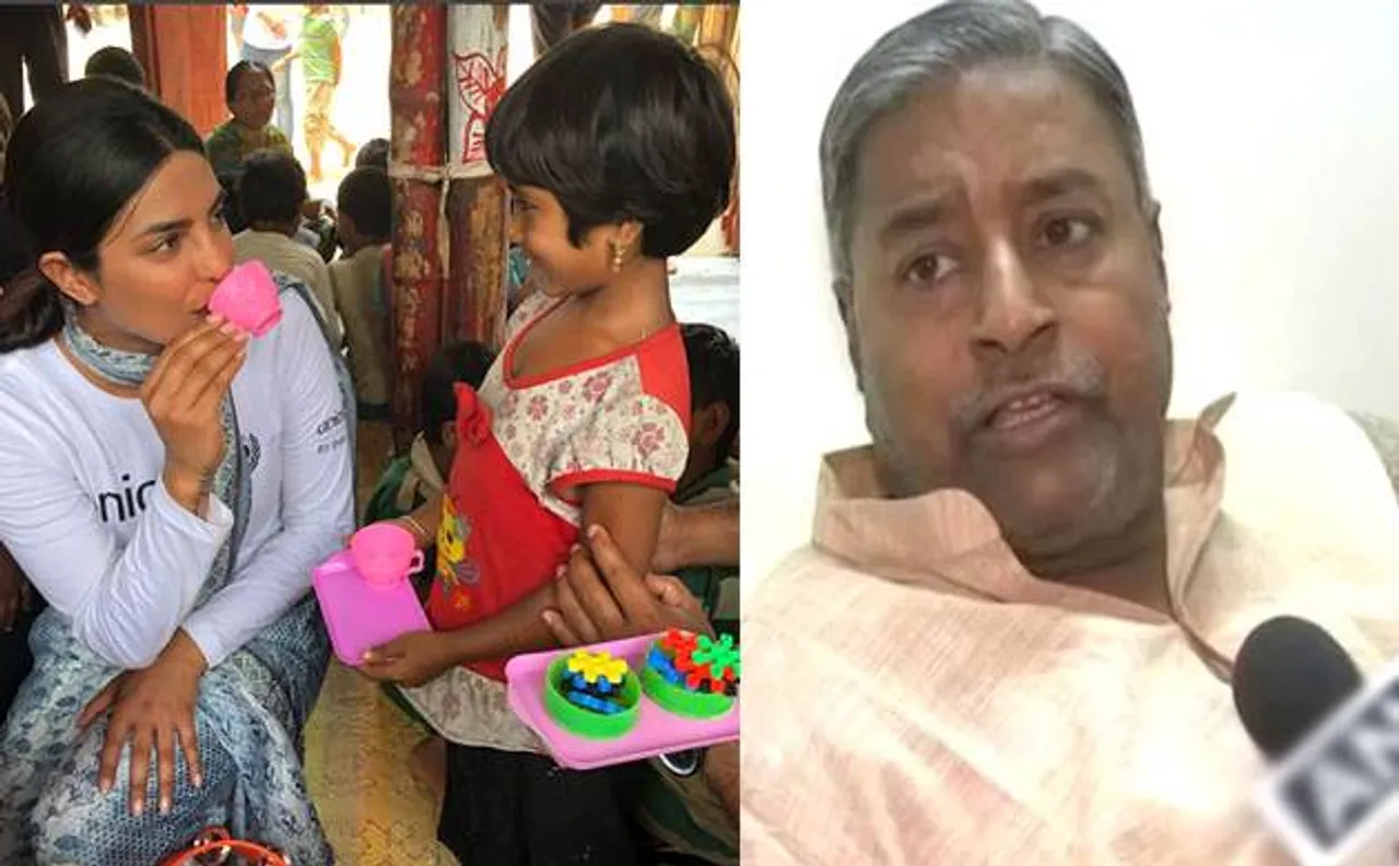 प्रियंका चोपड़ा के रोहिंग्या कैंप जाने पर भड़के बीजेपी नेता, कहा- ऐसे लोगों को देश में न रहने दो