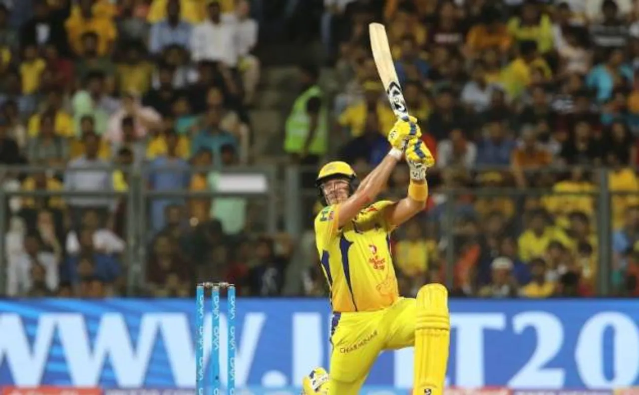 IPL FINAL:  वाट्सन ने लगाई हैदराबाद के गेंदबाजों की 'वाट', ठोका 51 गेंदों पर शतक