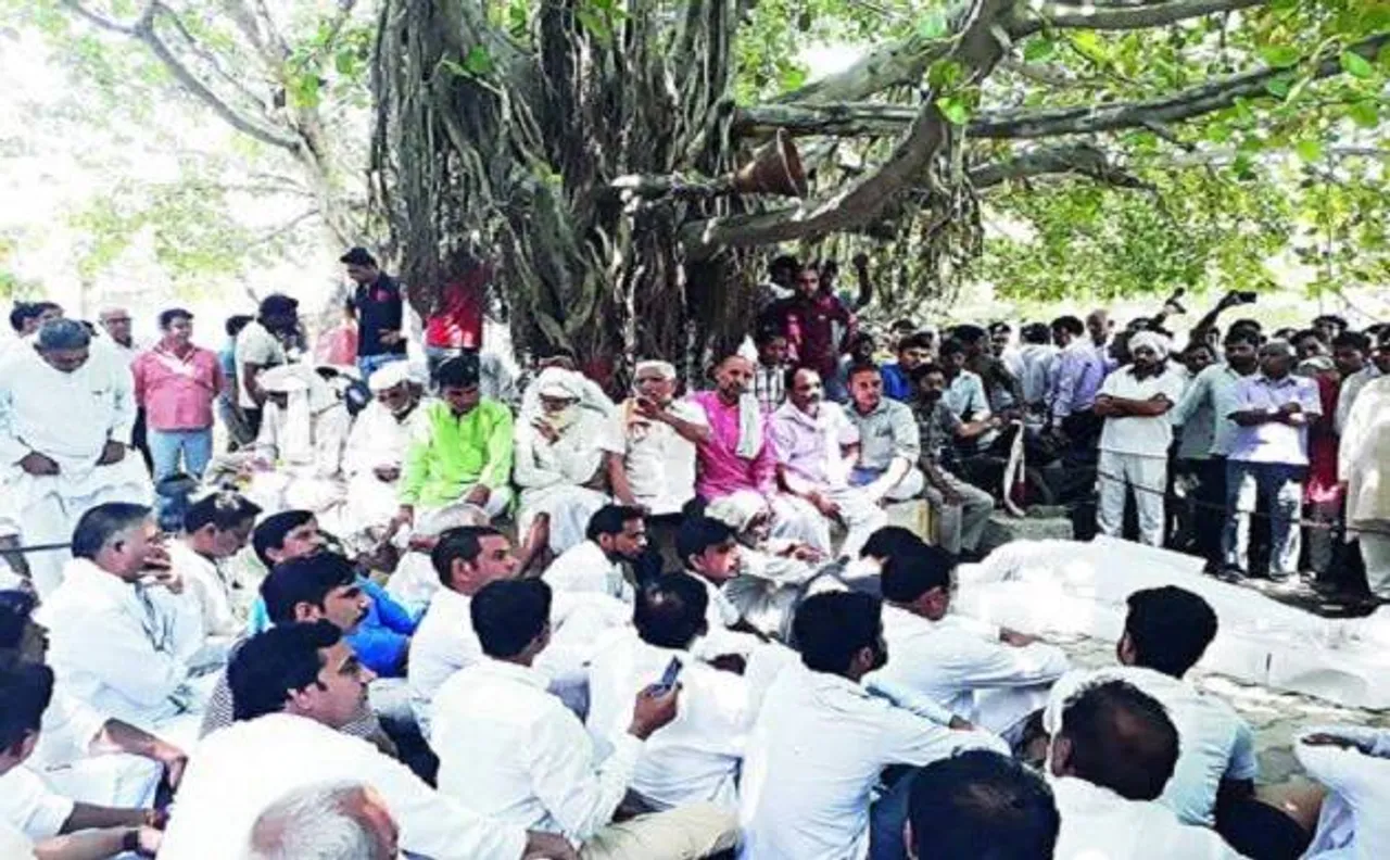 पीएम मोदी की रैली से ठीक पहले प्रदर्शन कर रहे गन्ना किसान ने तोड़ा दम, किसान नेता ने बताया शर्मनाक