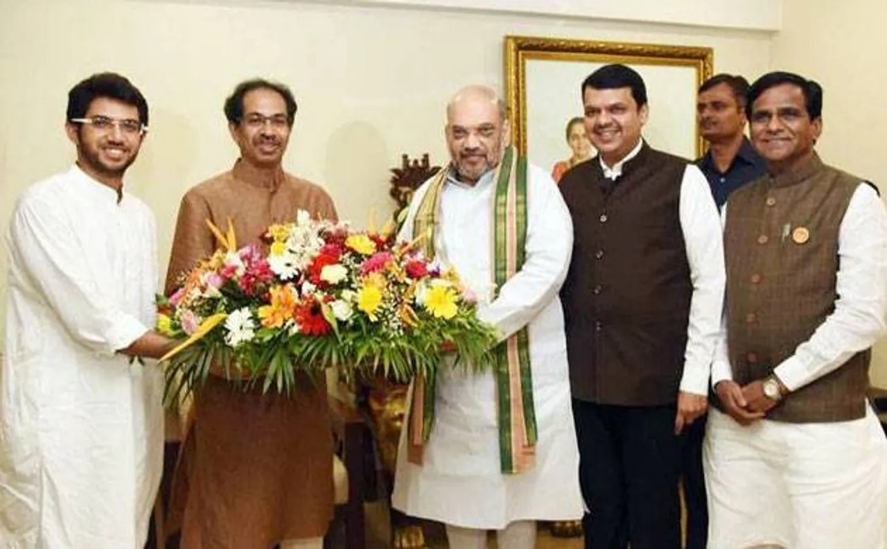 संपर्क फॉ़र समर्थन के तहत शिवसेना प्रमुख उद्धव से मिलेंगे बीजेपी अध्यक्ष अमित शाह, मनाएंगे भी सहयोगी को!