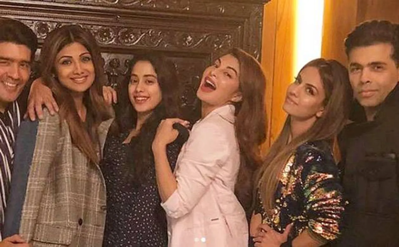शिल्पा शेट्टी के बर्थडे बैश में जैकलीन और जहान्वी ने किया एन्जॉय, देखें तस्वीरें