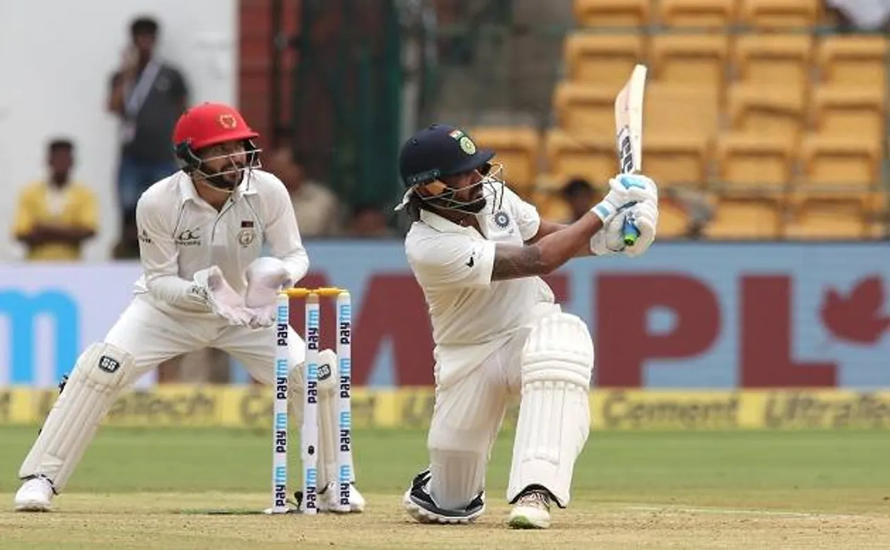 IND Vs AFG: पहले दिन का खेल समाप्त, भारत ने बनाए 347/6