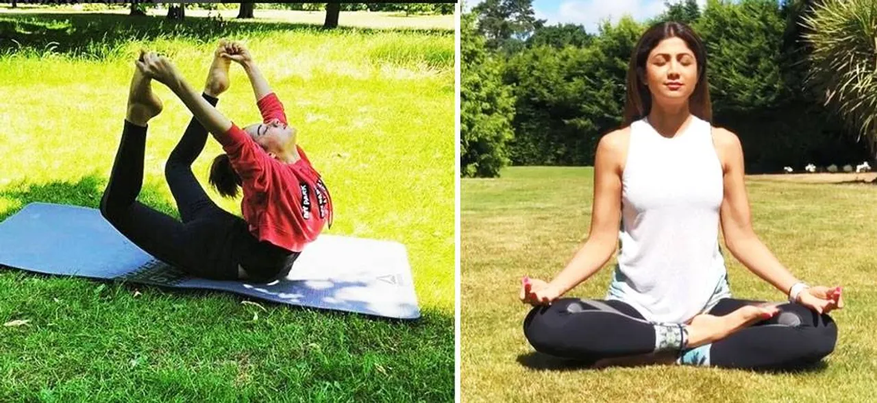 International Yoga Day 2018: कंगना रनौत-शिल्पा शेट्टी समेत इन सेलेब्स ने किया योग