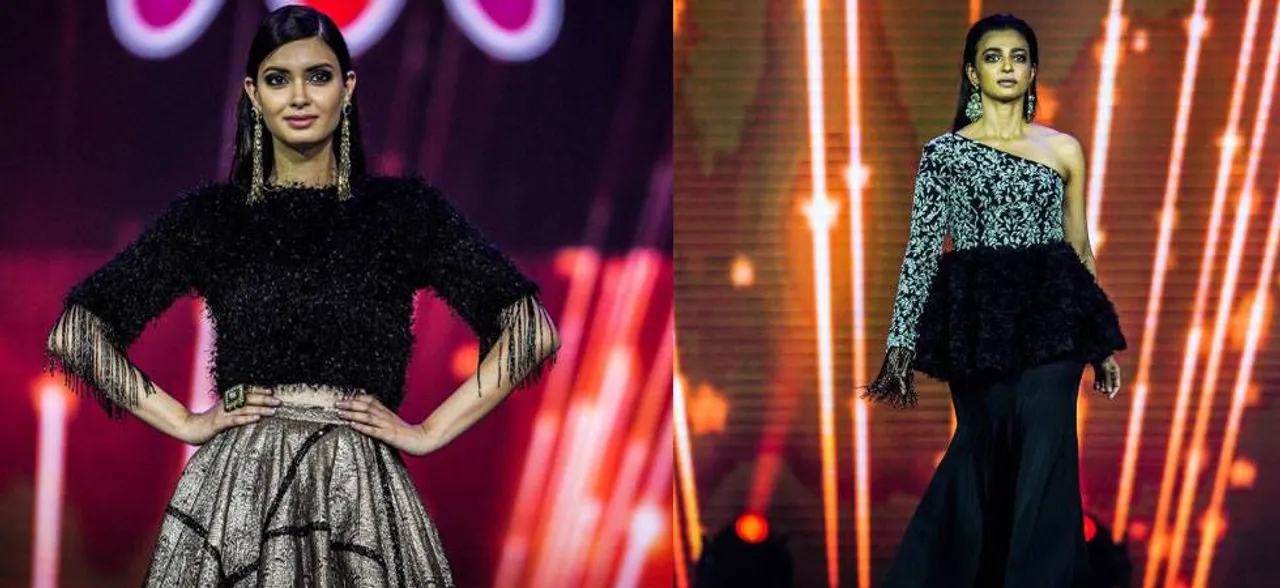 IIFA 2018: ब्लैक ड्रेस में राधिका आप्टे ने किया रैंप वॉक, ग्रीन कार्पेट पर सितारों ने बिखेरा जलवा