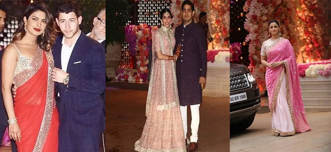 देश के सबसे बड़े कारोबारी मुकेश अंबानी के बेटे आकाश की प्री इंगेजमेंट में इन सितारों ने की शिरकत