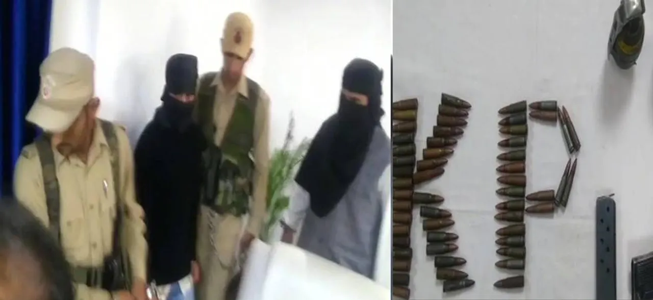 जम्मू-कश्मीर के किश्तवाड़ में पुलिस ने हिज्बुल के 2 आतंकियों को किया गिरफ्तार