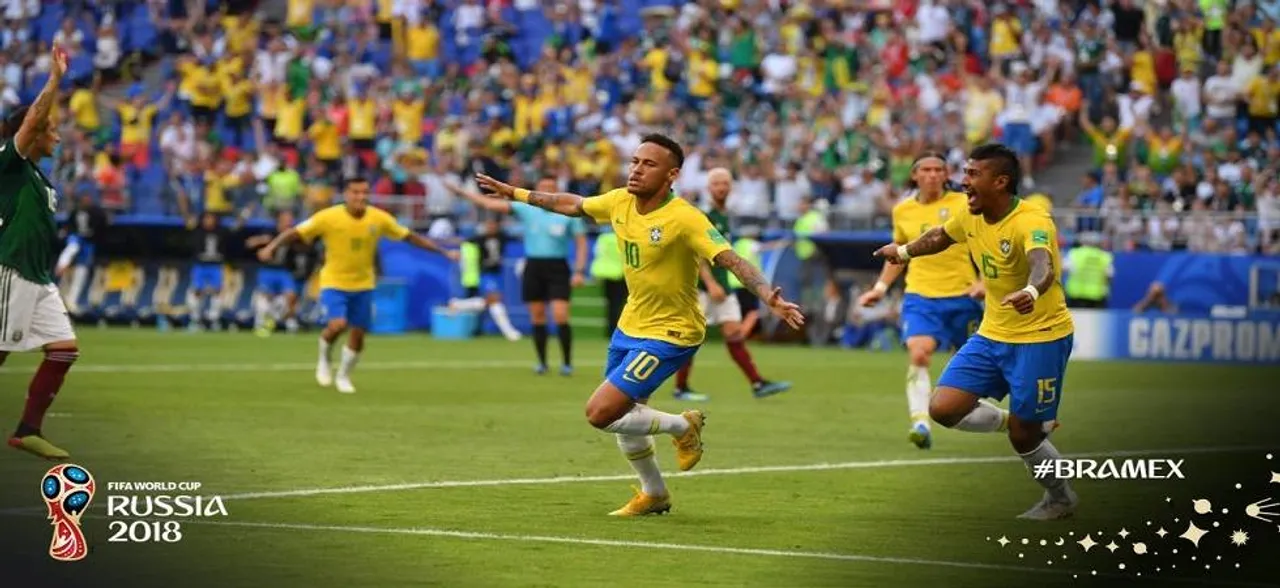 Fifa World Cup 2018, BRA Vs MEX: ब्राजील ने मेक्सिको को दी मात, 2-0 से हराया