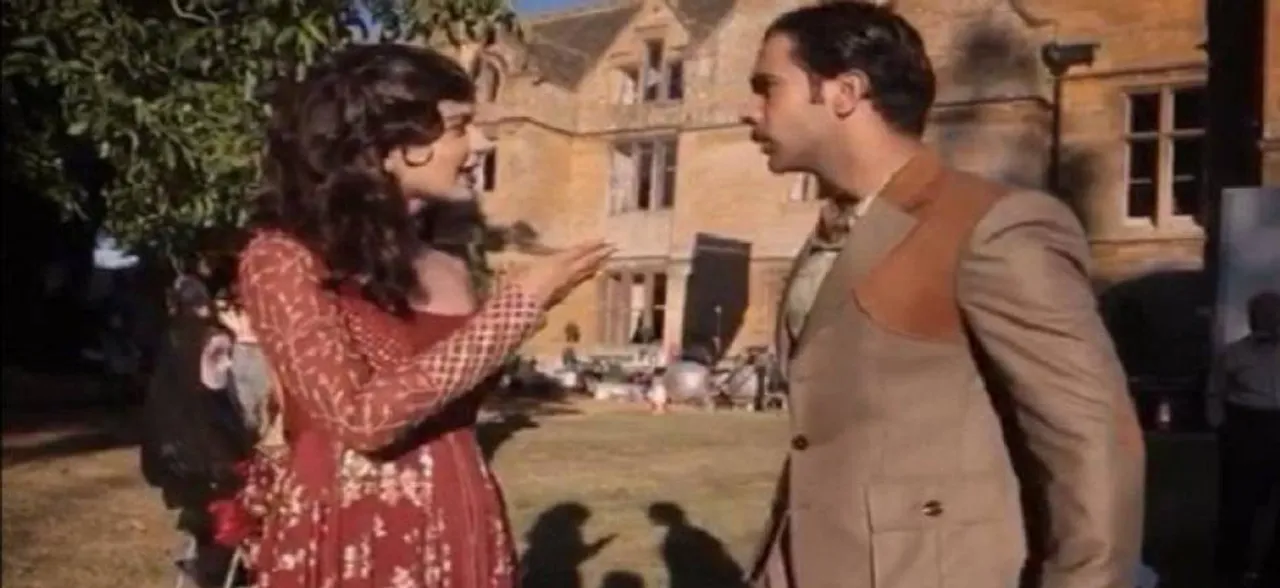 #Video: 'मेंटल है क्या' की रिलीज डेट बताने के लिए लड़ पड़े कंगना रनौत और राजकुमार राव