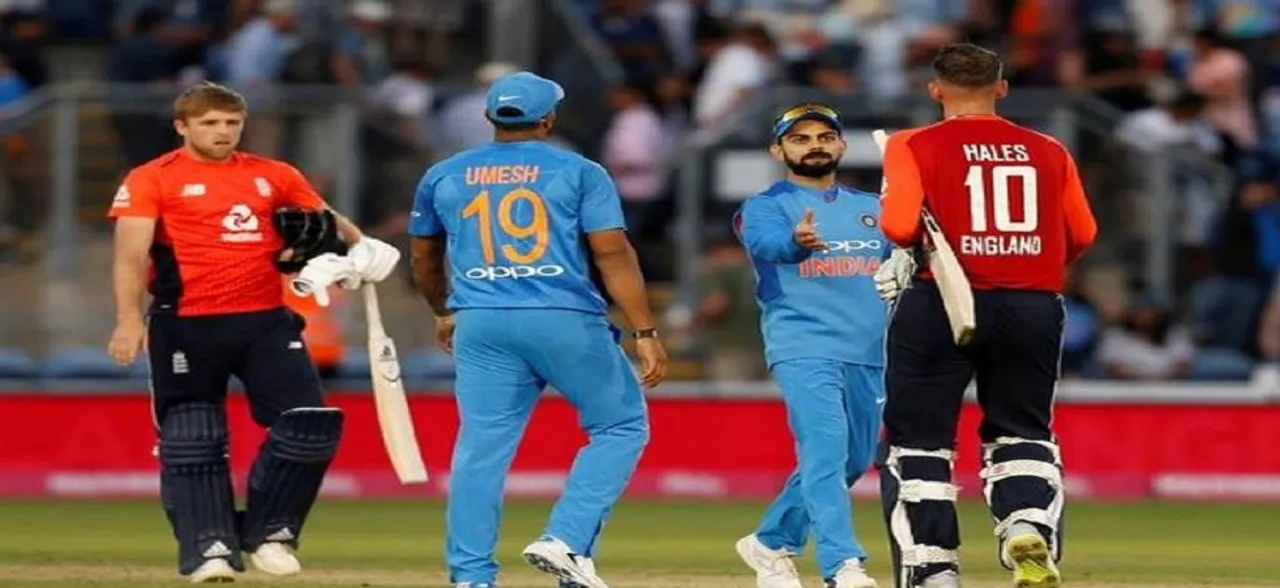 कार्डिफ टी-20 : इंग्लैंड ने भारत को 5 विकेट से हराया, सीरीज 1-1 से बराबर