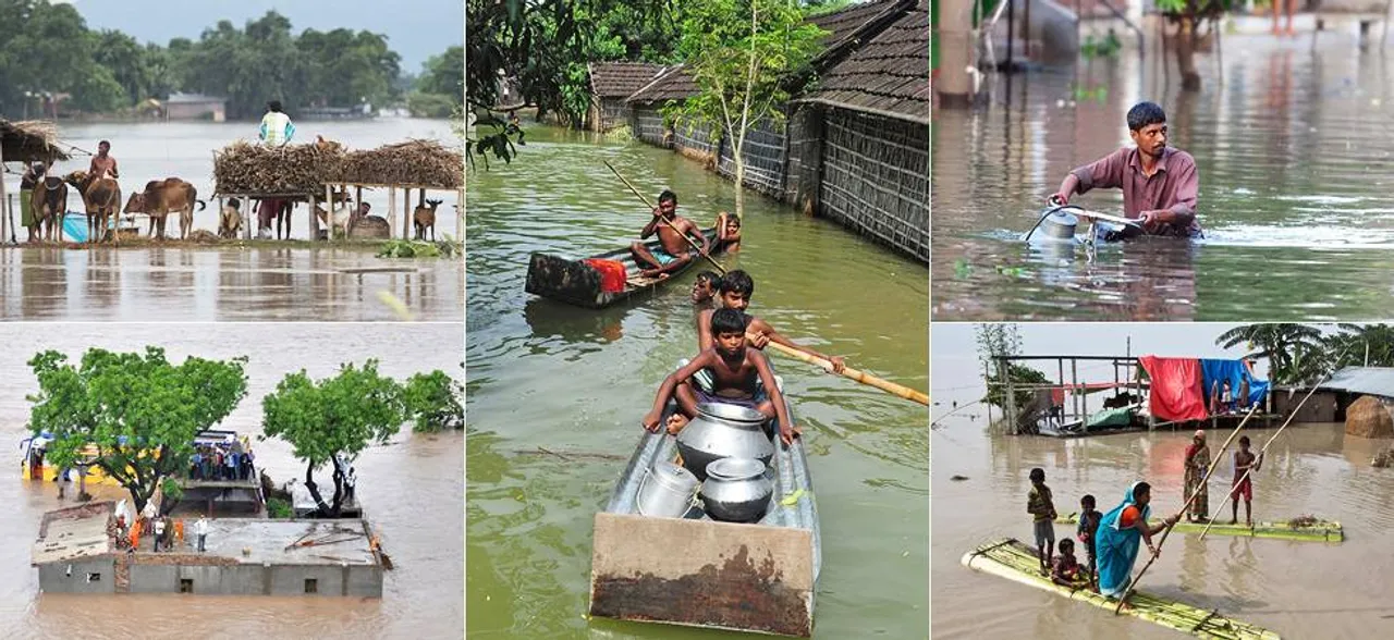 भारी बारिश में डूबी मुंबई, जम्मू-कश्मीर से जापान तक बाढ़ ने मचाया हाहाकार