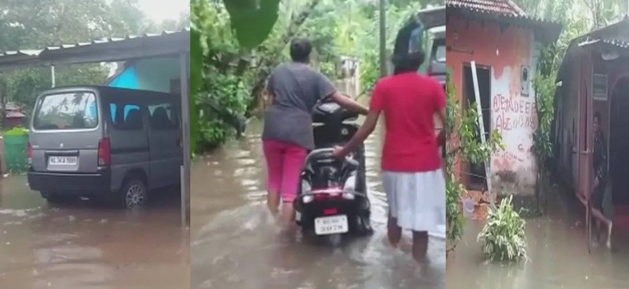 देश में जल प्रलयः पहाड़ी राज्य बादल फटने से पस्त, गुजरात-मुंबई भारी बारिश से त्रस्त