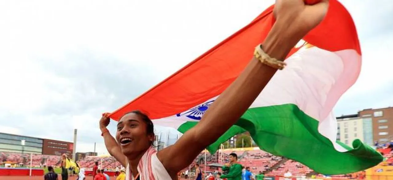 देश के नक्शे पर अपने गांव की पहचान बनी हिमा दास
