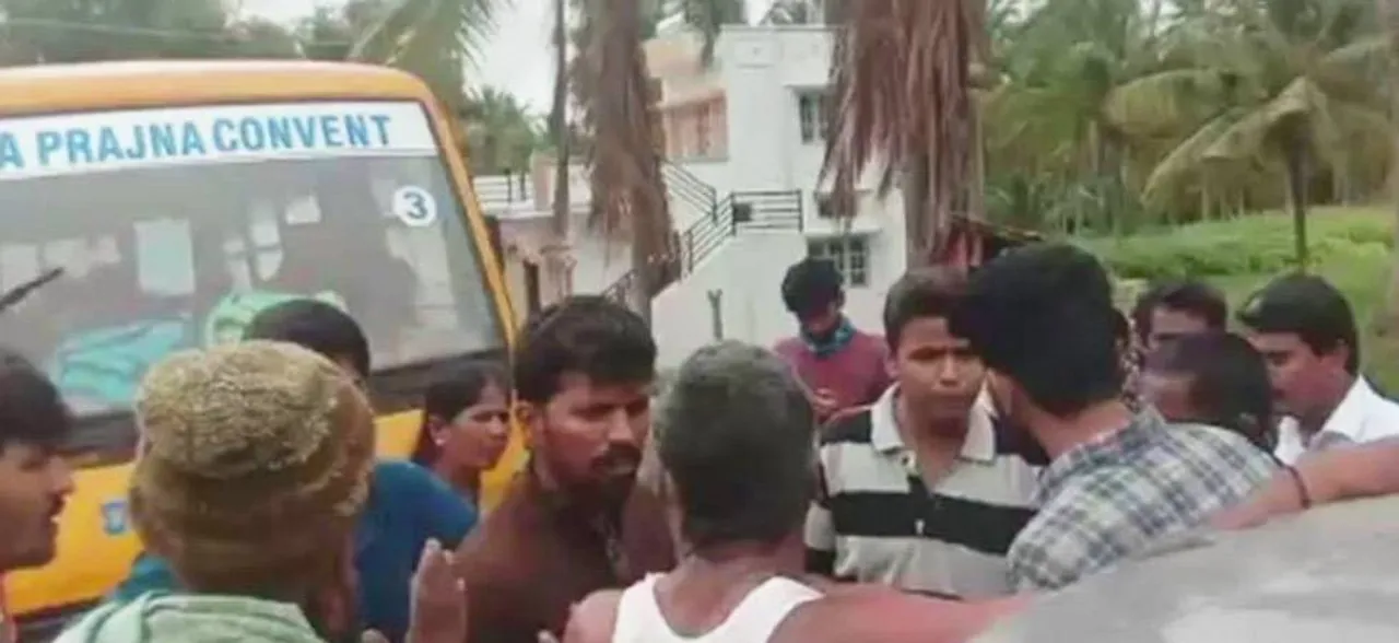 कर्नाटक: जब भीड़ ने बच्चा चोरी के शक में पिता की कर दी पिटाई
