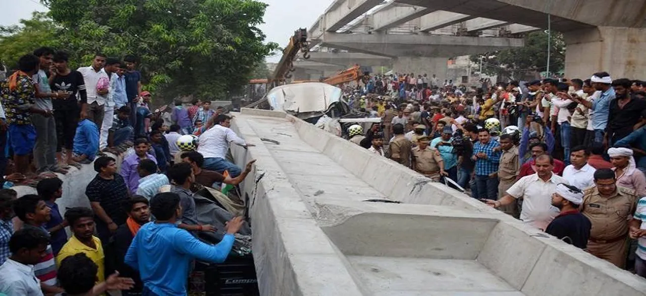 वाराणसी फ्लाईओवर हादसा : सेतु निगम के 7 इंजीनियर और ठेकेदार गिरफ्तार