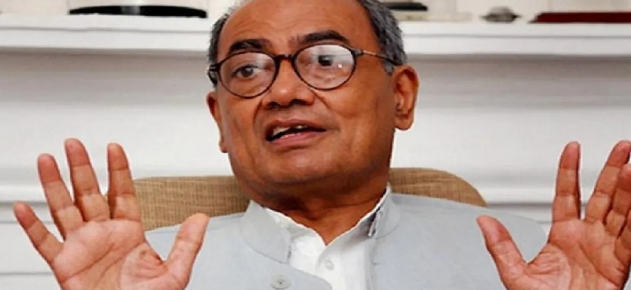 दिग्विजय सिंह का आरोप- 2014 में नरेन्द्र मोदी के चुनाव प्रचार का खर्च बीफ निर्यातकों ने दिया