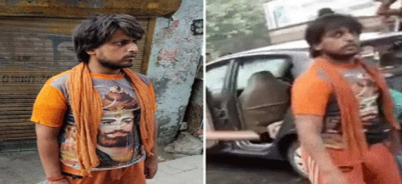 कार में तोड़फोड़ मामले में दिल्ली पुलिस की  कार्रवाई, एक कांवड़िया गिरफ्तार