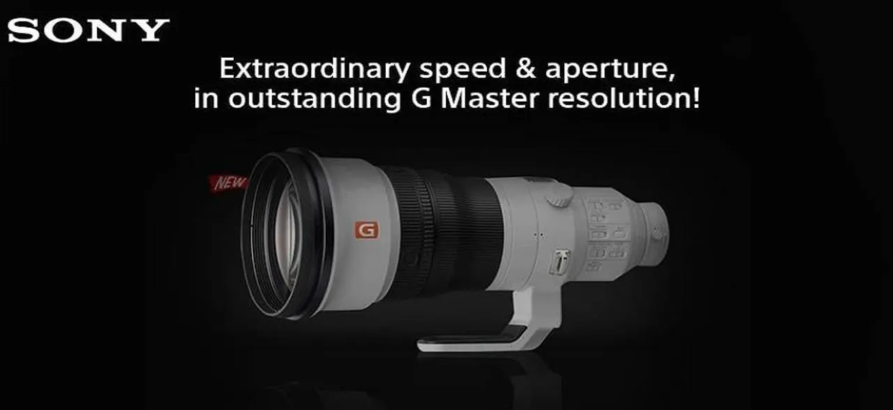 Sony ने 400 एमएम एफ2.8 जी मास्टर प्राइम लेंस लांच किया, जानें क्या है इसमें खास