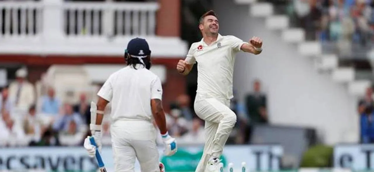 लंदन टेस्ट Ind vs Eng: बारिश, एंडरसन ने भारत को 107 रन पर समेटा