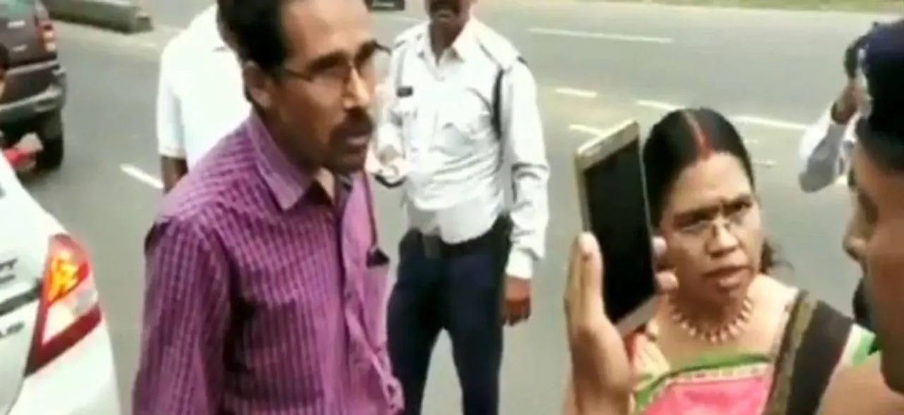 मध्यप्रदेश में ट्रैफिक चालान कटने पर भड़का युवक, कहा सीएम शिवराज हैं मेरे मामा
