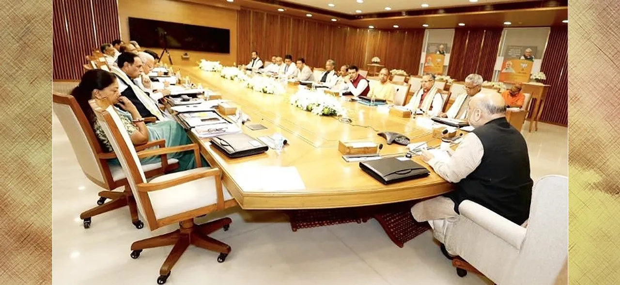 चुनावी मोड में BJP, 2019 की तैयारियों पर 15 राज्यों के सीएम के साथ मंथन शुरू
