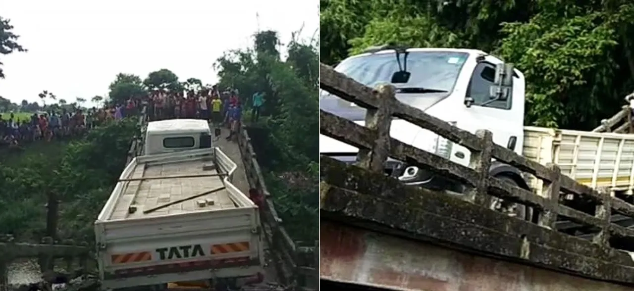 पश्चिम बंगाल: सिलीगुड़ी में गिरा पुल, तीन दिन के अंदर हुई दूसरी घटना