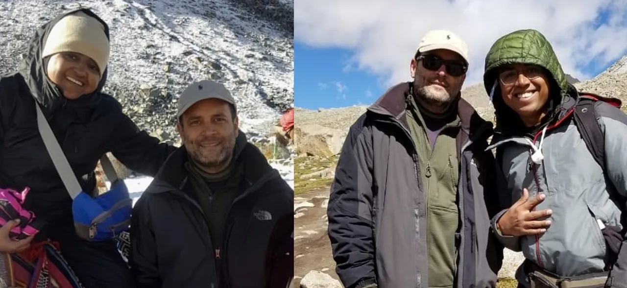 कैलाश मानसरोवर की यात्रा पर गए राहुल गांधी का पहला VIDEO आया सामने, पैदल कर रहे हैं चढ़ाई
