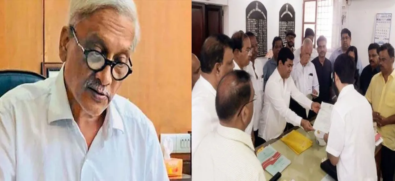 गोवा : मुश्किल में पर्रिकर सरकार, 16 MLA के साथ कांग्रेस ने पेश किया सरकार बनाने का दावा