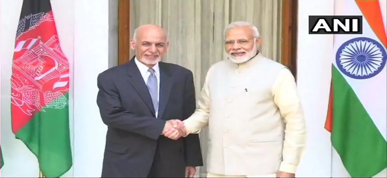 अफगानिस्तान के राष्ट्रपति अशरफ घानी पीएम मोदी से मिले, द्विपक्षीय मुद्दों पर होगी बातचीत
