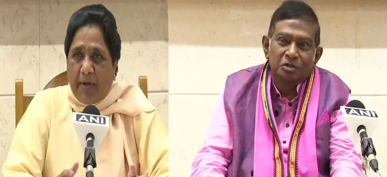 छत्तीसगढ़ में मायावती ने कांग्रेस को दिया झटक, अजीत जोगी के साथ किया गठबंधन