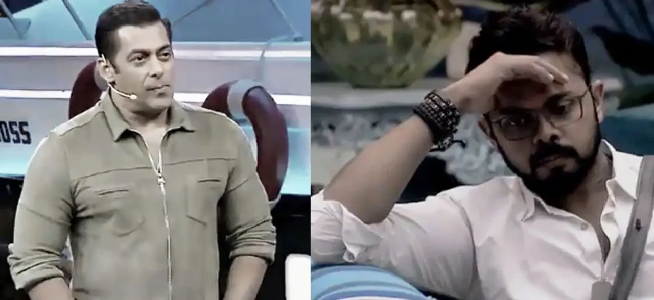 Bigg Boss 12: 'वीकेंड का वार' में सलमान खान के सवालों से तिलमिलाए श्रीसंत, एक बार फिर माइक उतार किया ये काम