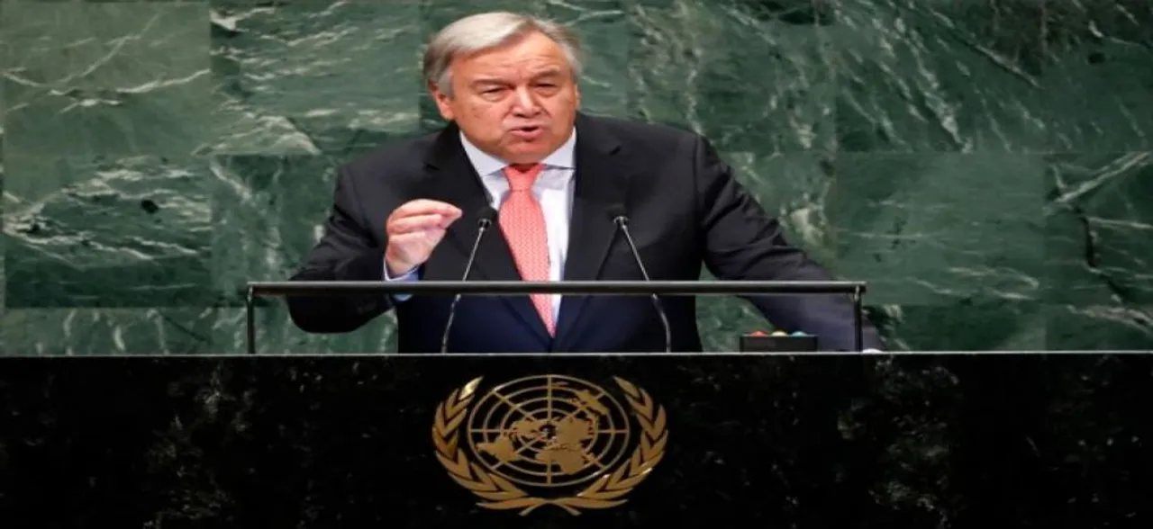 गुटेरेस का जलवायु परिवर्तन पर तत्काल कदम उठाने का आग्रह