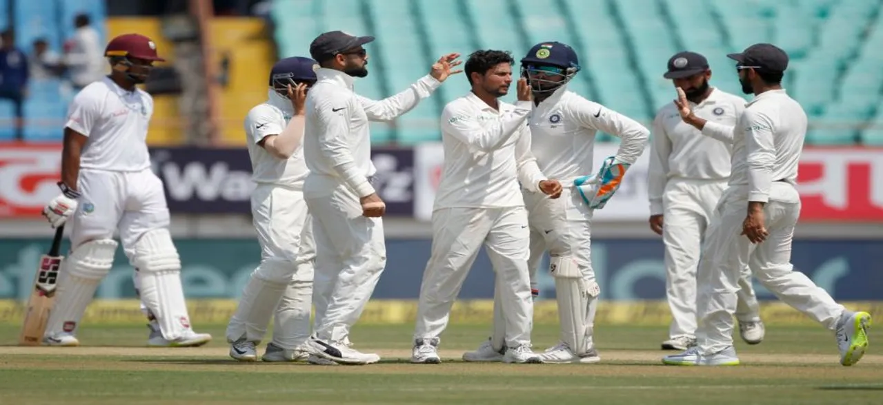 IND vs WI: टेस्ट क्रिकेट में भारत की अब तक की सबसे बड़ी जीत, वेस्टइंडीज को पारी और 272 रनों से हराया