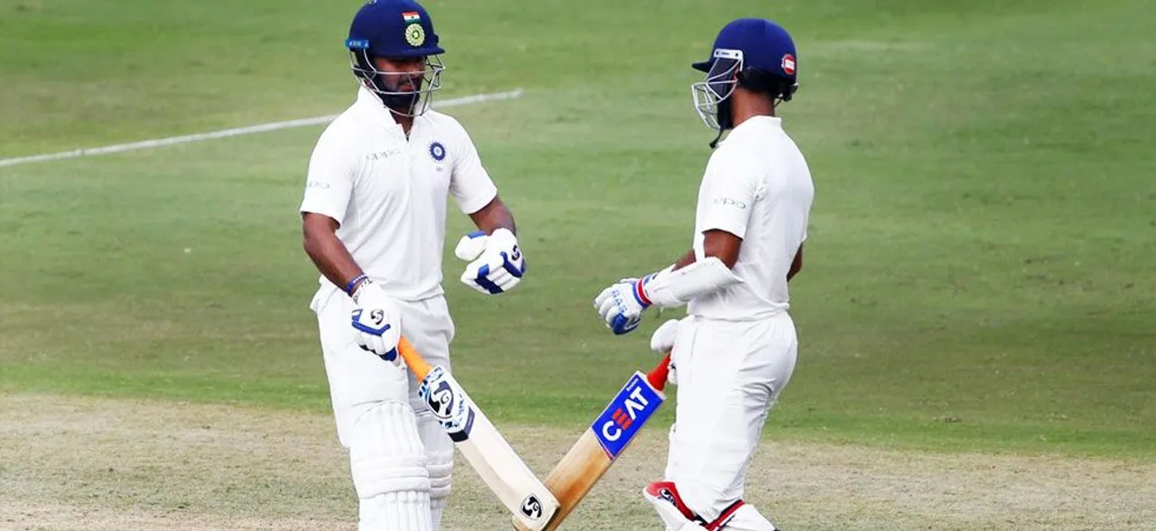 IndvsWI Day 2: अजिंक्य रहाणे-ऋषभ पंत ने संभाला मोर्चा, भारत ने पहली पारी में बनाए 308/4