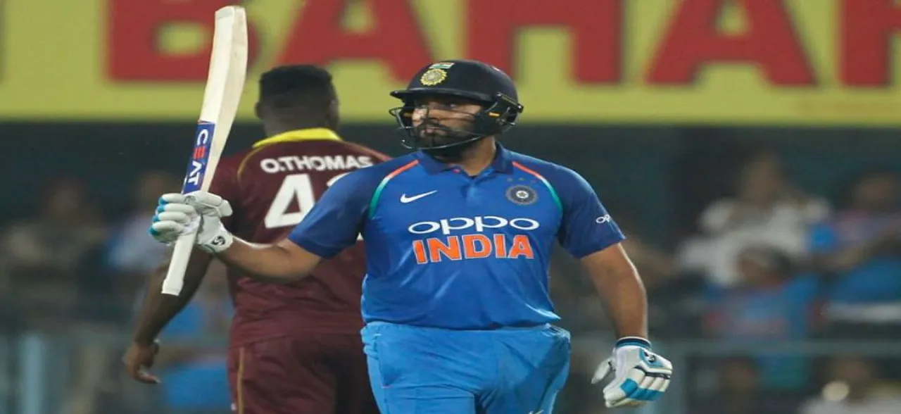 INDvsWI 1st ODI: भारत ने वेस्टइंडीज को 8 विकेट से चटाई धूल, रो 'Hit' शर्मा का नाबाद 152 रन