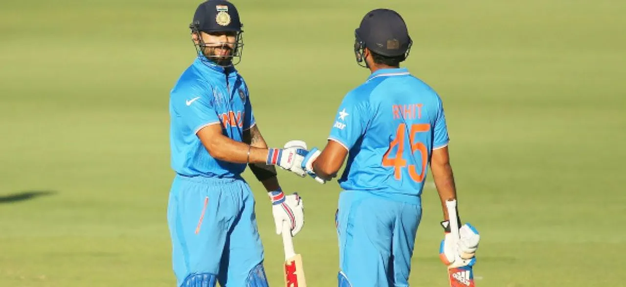 INDvsWI: सहवाग-सुरेश रैना का रिकॉर्ड तोड़ सबसे आगे पहुंची विराट-रोहित की जोड़ी