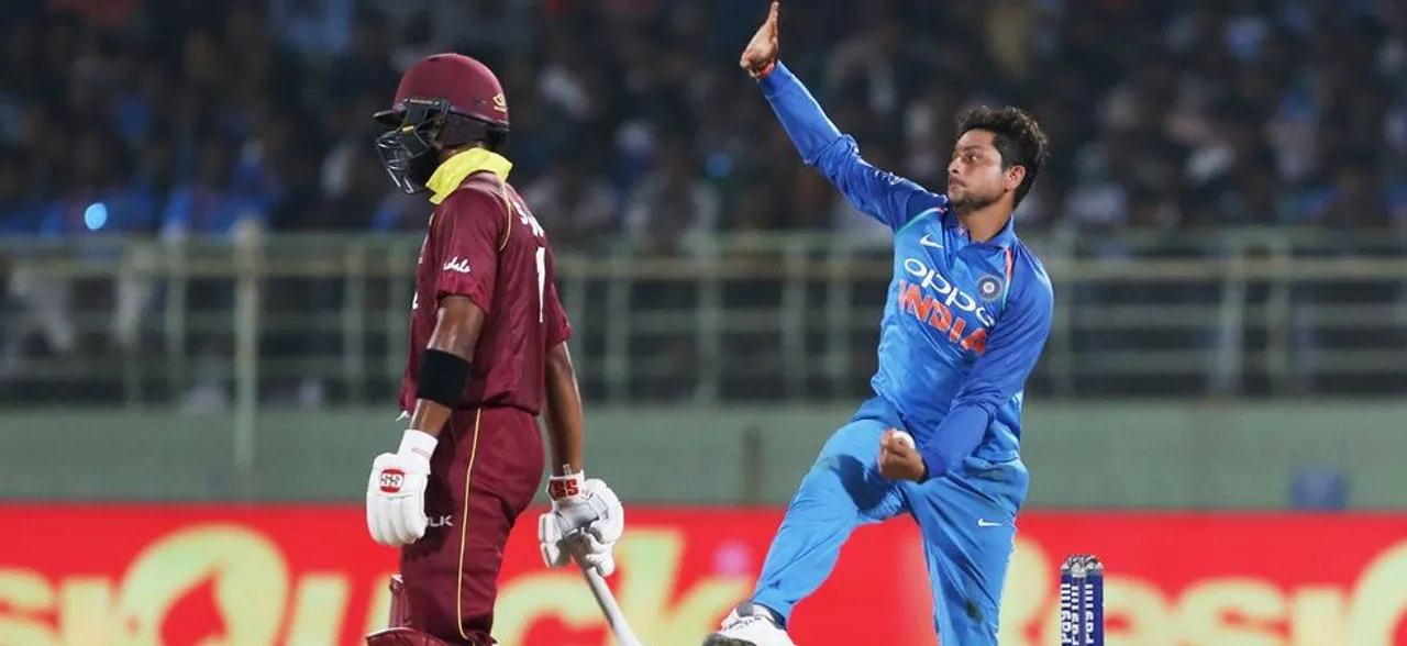 INDvsWI: ओस ने बढ़ाई भारत की मुश्किल, गेंदबाजी पहाड़ हो गई थी: कुलदीप यादव