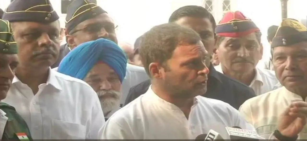 राहुल ने फिर साधा निशाना, राफेल में 30 हजार करोड़ रुपये चले गए पर जवानों को OROP का लाभ नहीं मिला