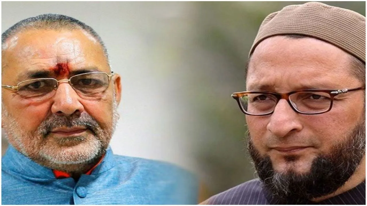 ओवैसी जैसे कट्टरपंथी देशद्रोही सेना बना रहे : गिरिराज सिंह