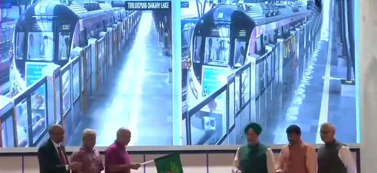 Delhi Metro Pink Line : उद्घाटन हुआ, दोपहर बाद खुलेगी यात्रियों के लिए