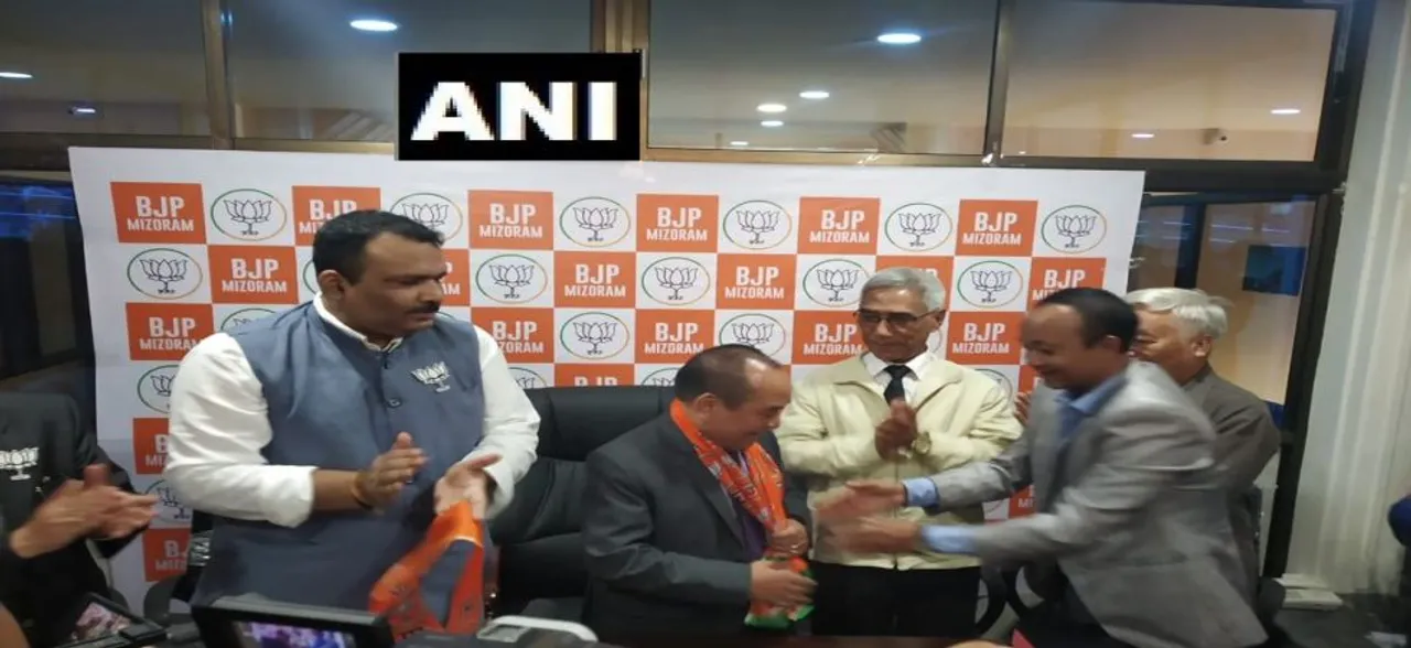अब मिजोरम में बीजेपी ने कांग्रेस को दिया बड़ा झटका