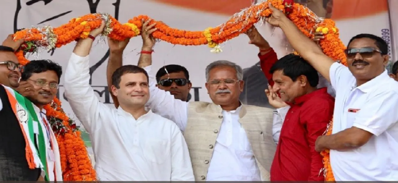 मध्य प्रदेश में गरजे राहुल गांधी, नोटबंदी भारत के इतिहास का सबसे बड़ा घोटाला