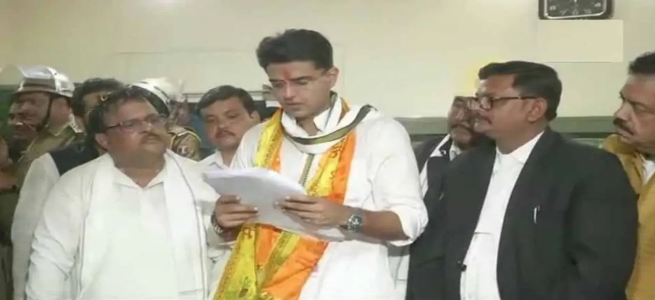 राजस्थान चुनाव: सचिन पायलट ने टोंक से भरा पर्चा, कहा- पूरे राज्य में कांग्रेस की लहर
