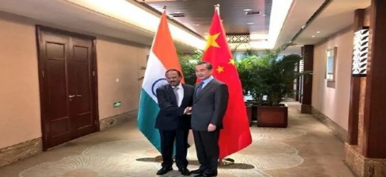 अजित डोभाल और चीनी विदेश मंत्री वांग यी ने भारत-चीन सीमा मसले पर की बातचीत