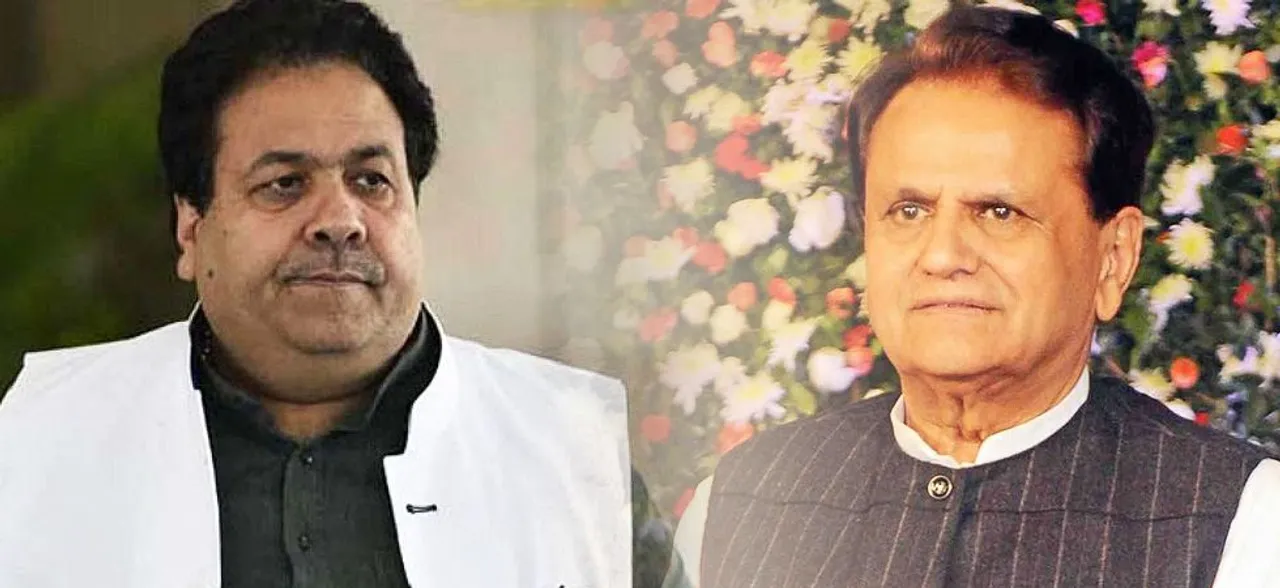 चाय पर चर्चा के दौरान अहमद पटेल और राजीव शुक्ला बोले, पीएम मोदी को अरविन्द सुब्रण्यम के आरोपों का जवाब देना चाहिए